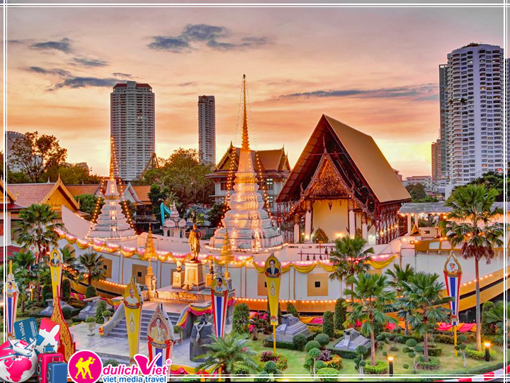 Tour Thái Lan Bangkok - Pattaya 5 ngày 4 đêm khởi hành từ Tp.HCM